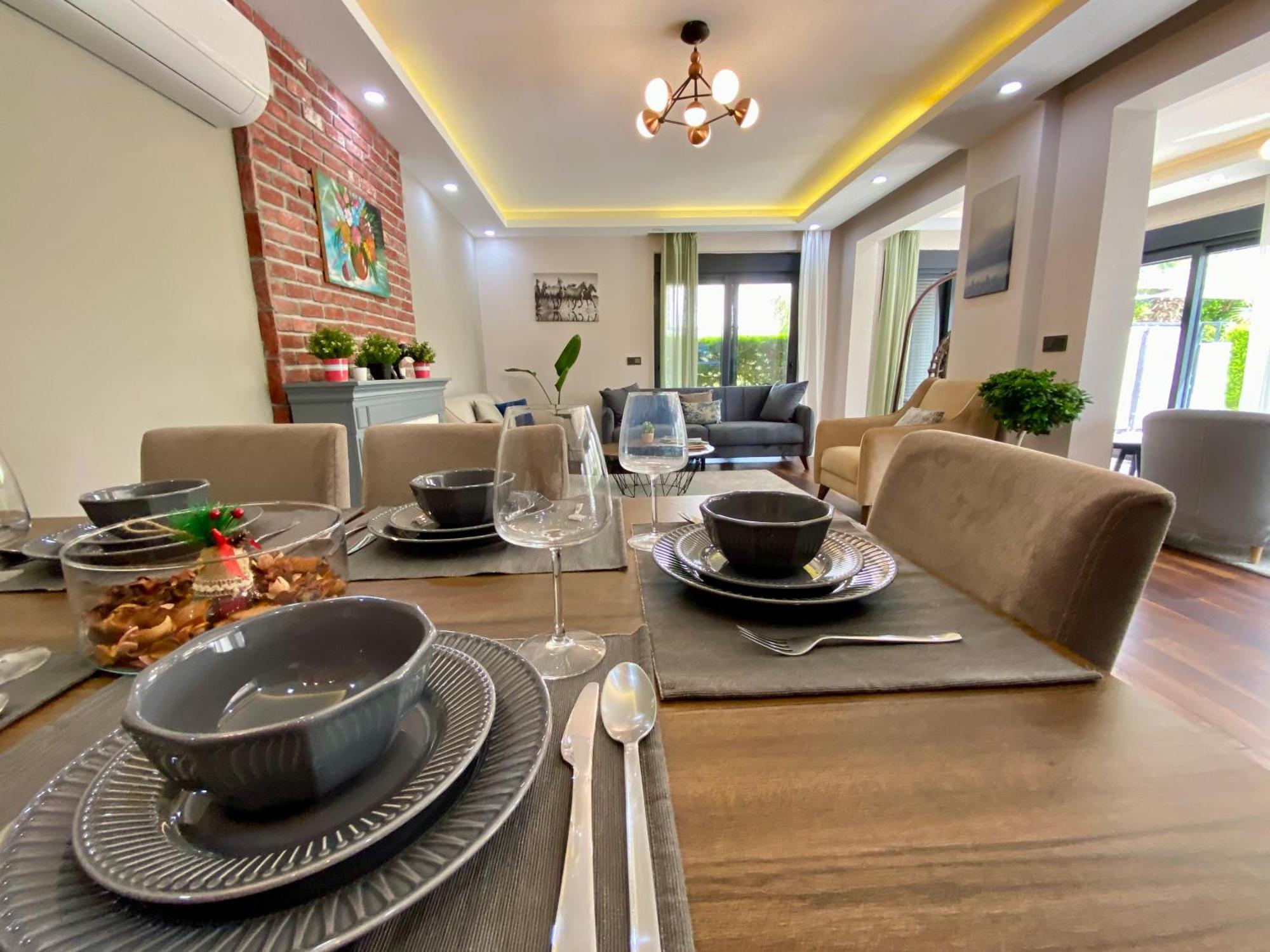 Villa Annabell1 With Swimming Pool And Jacuzzi, 3 Floors Belek Eksteriør bilde