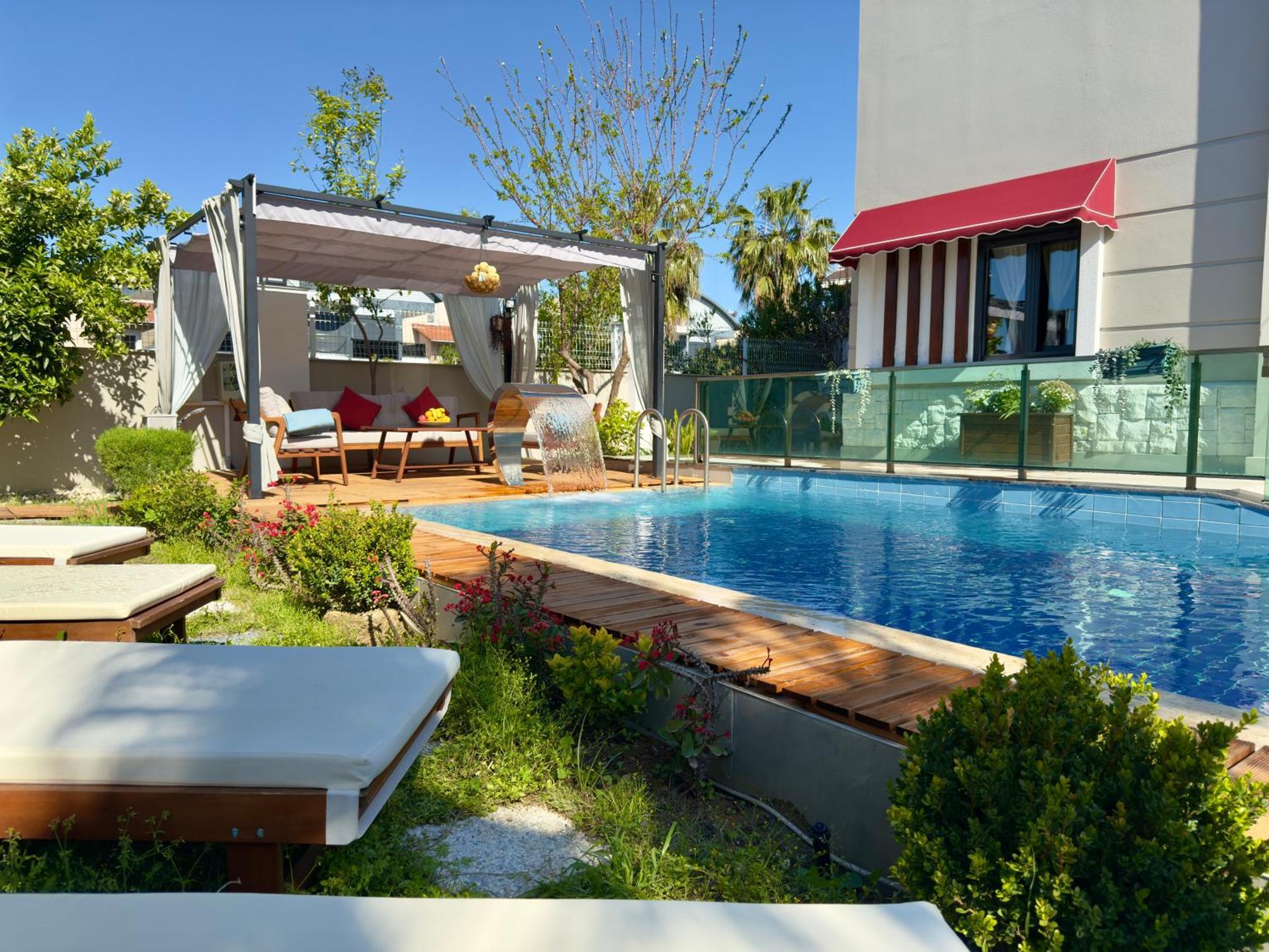 Villa Annabell1 With Swimming Pool And Jacuzzi, 3 Floors Belek Eksteriør bilde