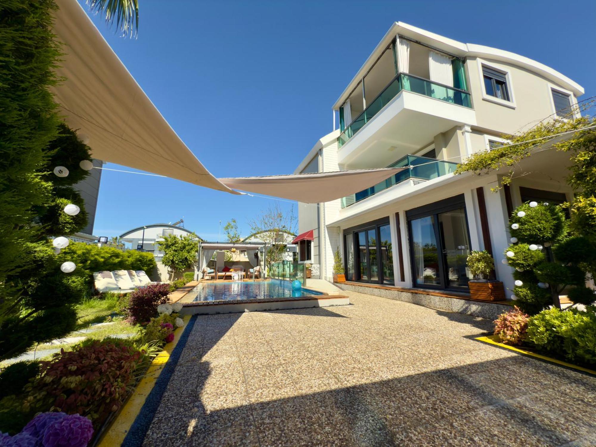 Villa Annabell1 With Swimming Pool And Jacuzzi, 3 Floors Belek Eksteriør bilde