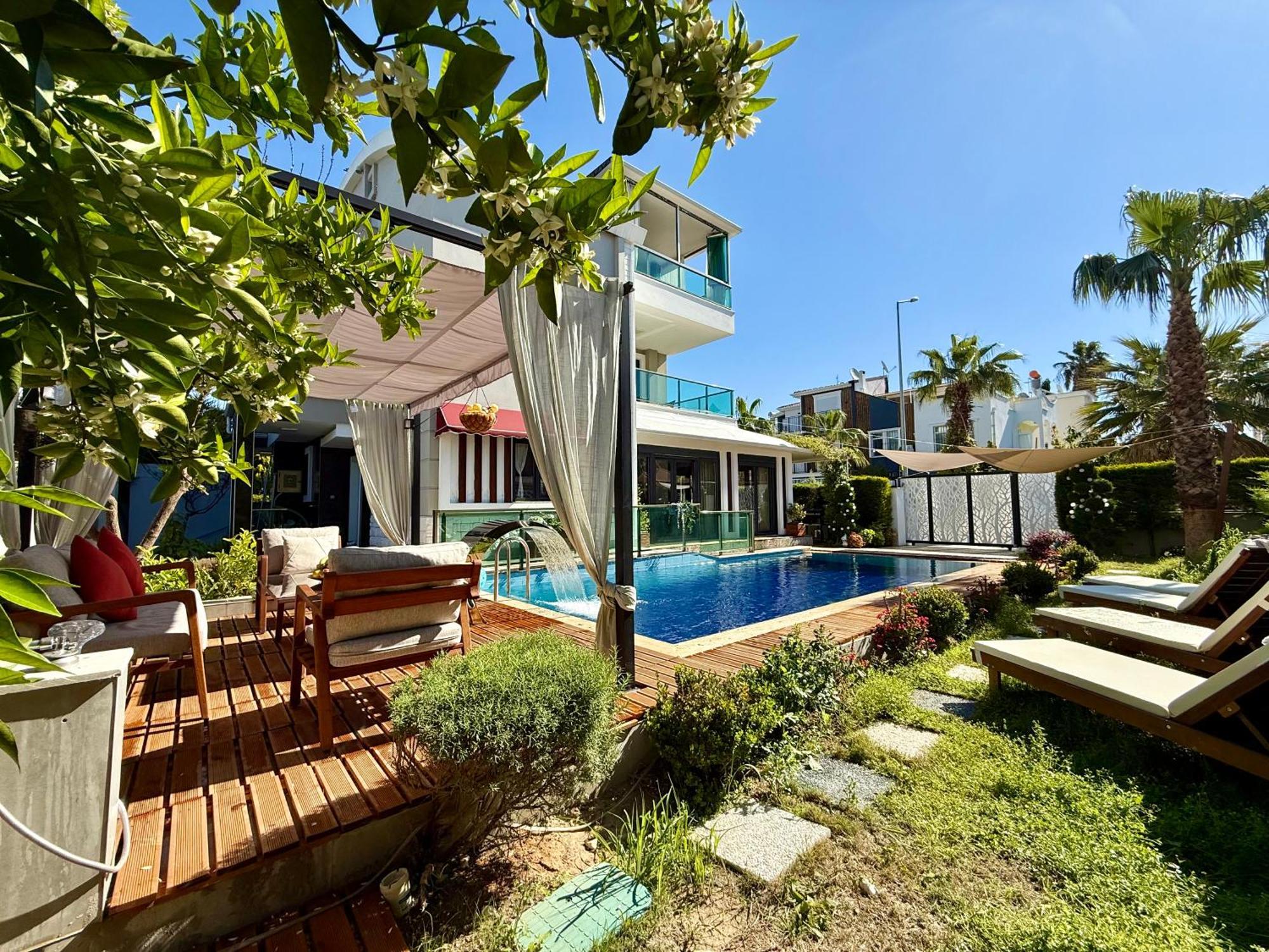 Villa Annabell1 With Swimming Pool And Jacuzzi, 3 Floors Belek Eksteriør bilde